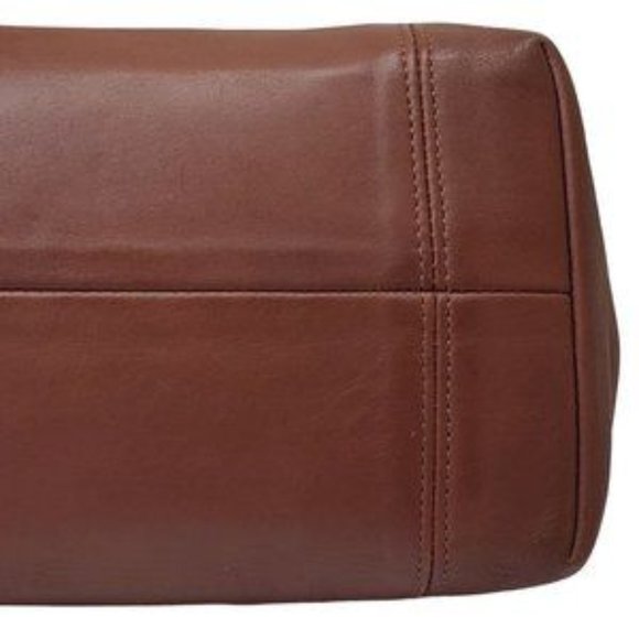 COACH VINTAGE Waverly Smooth Leather Satchel Tote - Picture 2 of 9